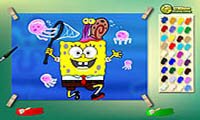 Игры Спанч Боб: Spongebob с Jelly Fish