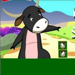 Игра корова для детей 